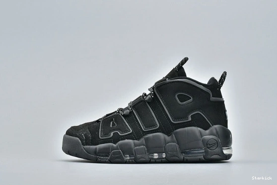  (2018) More Uptempo 414962-004 Black Reflective Air 0321